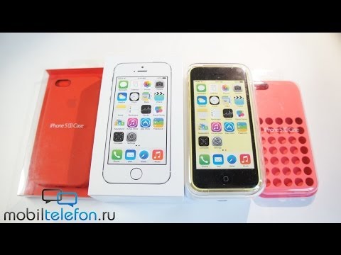 Видео: Предварительный обзор iPhone 5S и iPhone 5C, чехлов для них