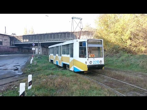 Видео: Дніпро трамвай (KTM5, KTM8, No.18,19), 06./08.11.2018