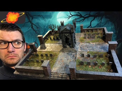 Видео: Как создать кладбище для D&D и других настольных игр
