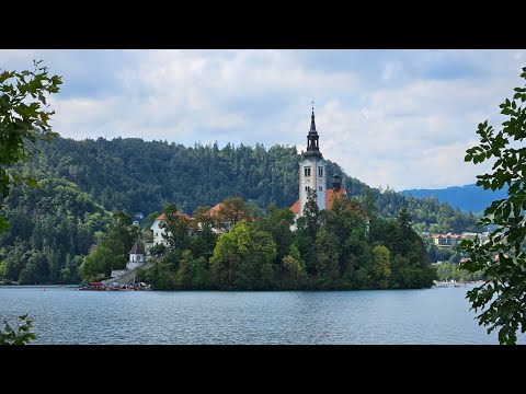 Видео: Озеро Блэд, Словения