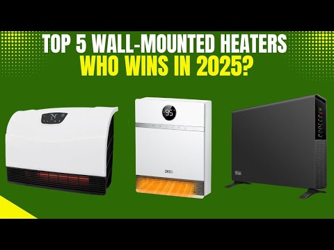 Видео: 5 лучших настенных обогревателей 2025 года