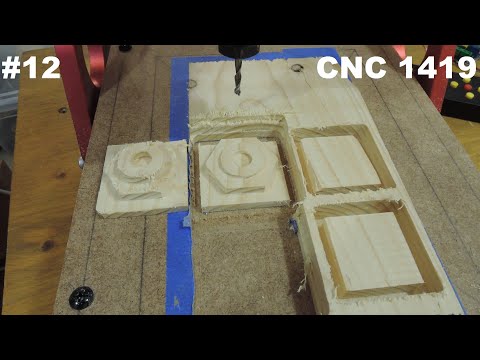 Видео: #12.  CNC 1419 - Вторая деталь. Как повысить качество.