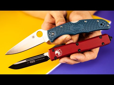 Видео: Ножи с лучшей механикой