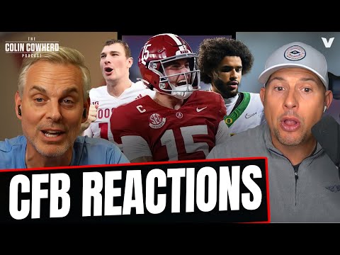 Видео: РЕАКЦИИ на студенческий футбол: Университет штата Луизиана – Алабама, Университет штата Индиана –...