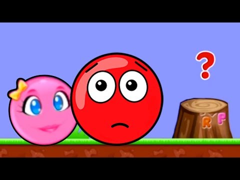 Видео: Новый КРАСНЫЙ ШАР 1. 1-6 УРОВНИ. Мультик ИГРА New Red Ball 1