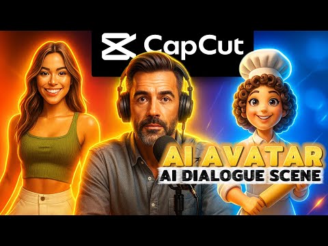 Видео: Учебное пособие CapCut: создание говорящих и поющих фотографий с помощью диалоговой сцены на осно...