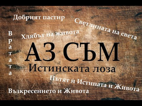 Видео: Аз съм ИСТИНСКАТА ЛОЗА | П-р Стилиян Михайлов | 18.08.2024