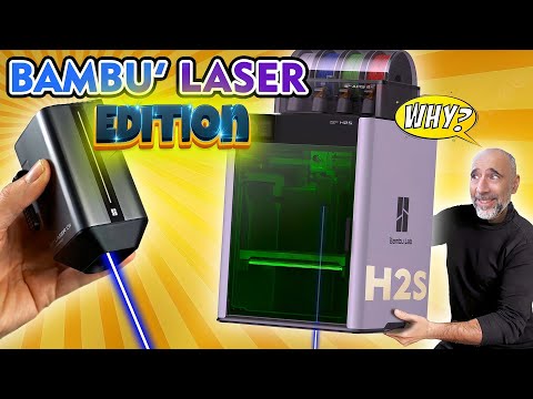 Видео: ПОЧЕМУ? Bambu Lab H2S LASER Edition — гениальное усовершенствование или дорогостоящая ошибка?