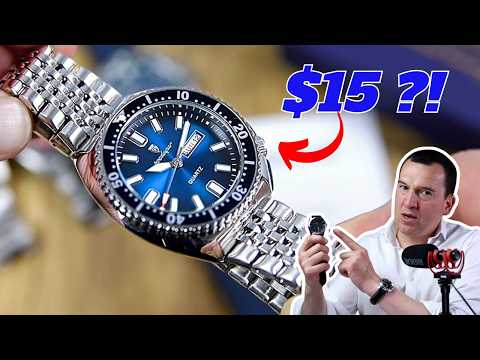 Видео: 15 долларов?! Эти часы не имеют права быть такими хорошими.