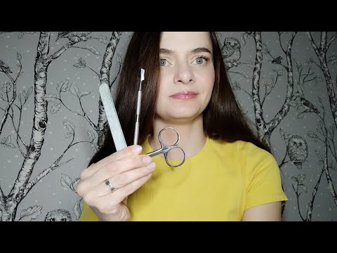 Видео: АСМР маникюр / шепот/ триггеры / звуки перчаток / ASMR manicure / Whisper / Triggers /glove sounds