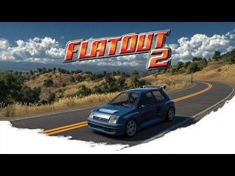 Видео: Новая Тачка в для гонок! Смогу ли выжить на этой малышке? Flatout2