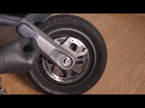 Видео: Segway p100s cнятие переднего колеса и подшипников.