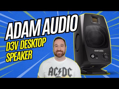 Видео: ADAM Audio D3V: Мощная, маленькая, но мощная настольная акустическая система
