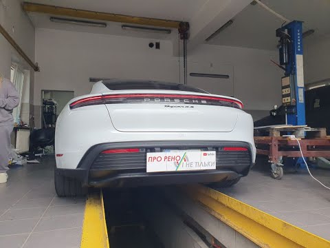 Видео: Porsche Taycan- американська нерухомість