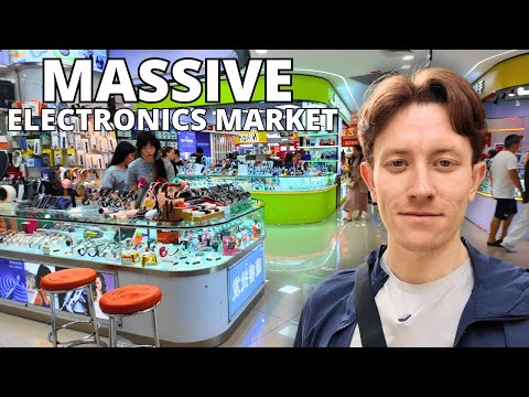 Видео: Внутри крупнейшего в мире рынка электроники 🇨🇳 | Хуацянбэй, Шэньчжэнь, Китай. День 3