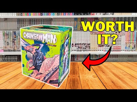 Видео: Распаковка набора манги «Человек-бензопила»!
