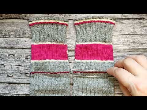 Видео: Забытая пятка бумеранг. Вязание носка от мыска. #вязаныеноски ,#вязание