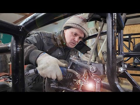 Видео: Лаура 2. Передняя подвеска готова! Делаем электрику.