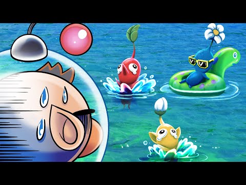 Видео: Я никогда раньше не играл в Pikmin.