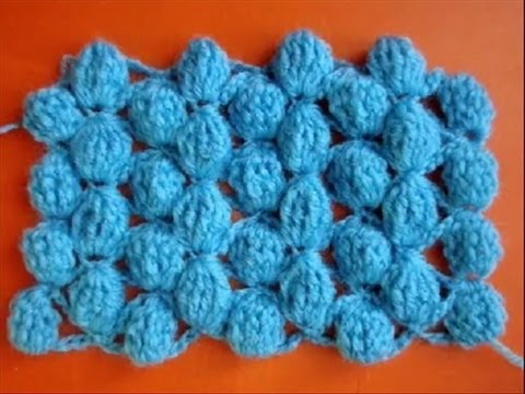 Видео: Вязание крючком - Узор 8 Шишечки - Crochet pattern