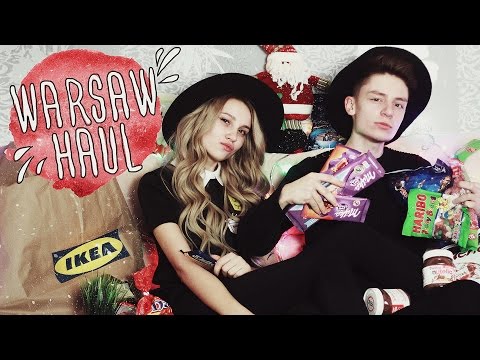 Видео: ЧТО МЫ КУПИЛИ В ВАРШАВЕ? // IKEA, ZARA, АШАН :D // Польские Сладости!