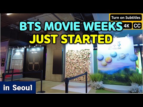 Видео: Сегодня я посетил мероприятие «BTS Movie Week» в Сеуле.