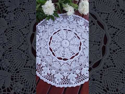 Видео: Роскошная рельефная салфетка.💫Моя последняя работа.