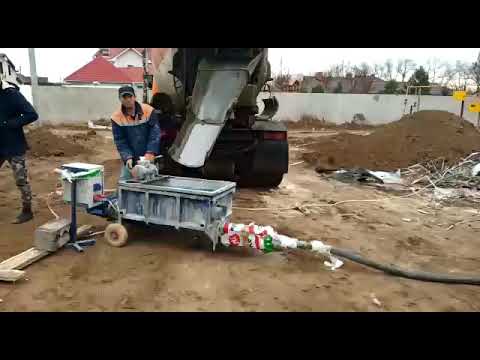 Видео: р 150 в работе!!! Густой раствор не помеха!!!
