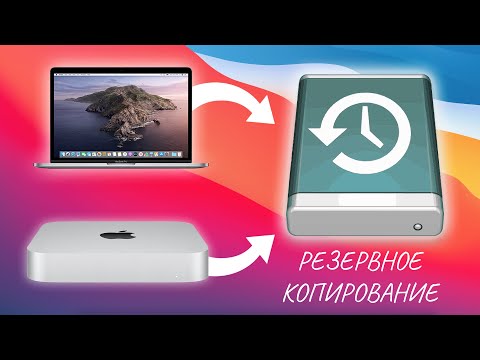 Видео: Резервное копирование данных Macbook, iMac, Mac mini (Time Machine)