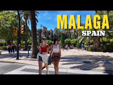 Видео: Малага Испания 🇪🇸 Май 2024 Прогулка по Коста Дель Соль 4К