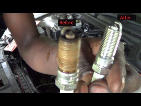 Видео: Замена свечей зажигания и катушек зажигания VE/VZ Commodore