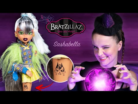 Видео: НЕПРИЯТНАЯ НАХОДКА в кукле Bratzillaz Sashabella Back To Magic 2013: обзор и распаковка