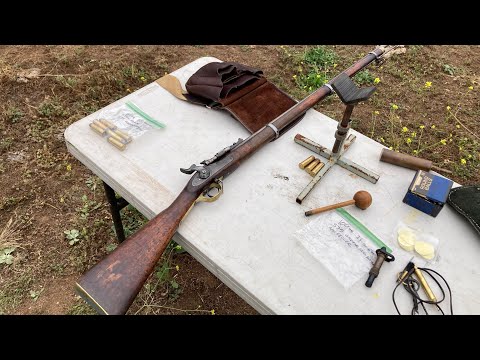 Видео: Разработка патронов 577 Snider. Подходят ли пули 575 Minié?