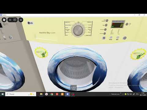 Видео: Обзор на стиральную машину LG Direct Drive 5kg WD-12395NDK.