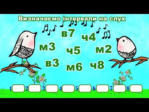 Видео: Інтервали - Слуховий аналіз - Сольфеджіо