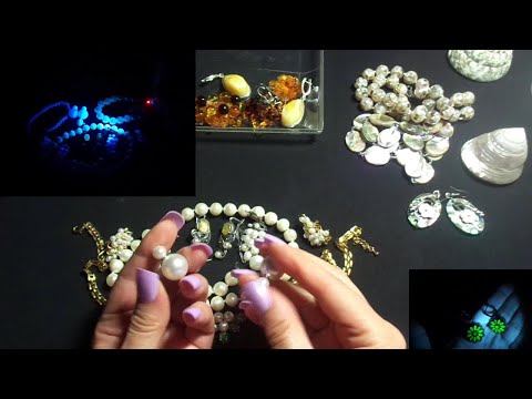 Видео: АСМР. Камни в ультрафиолете. Часть 1 / ASMR