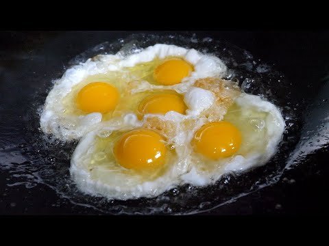 Видео: жареный рис с яйцом - корейская уличная еда