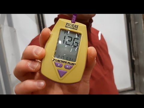 Видео: Лактат в забеге на 5000м (16:27)