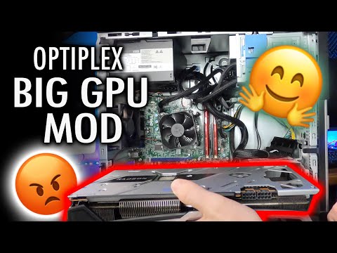 Видео: Dell Optiplex BIG GPU MOD — подходит практически для любой видеокарты GFX в ваших 9020, 7020, 901...