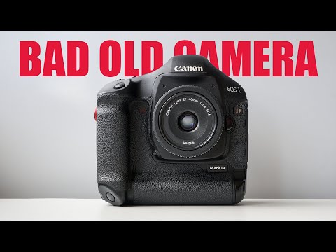 Видео: Canon EOS 1D mark4. Зеркальный флагман из 2009 года