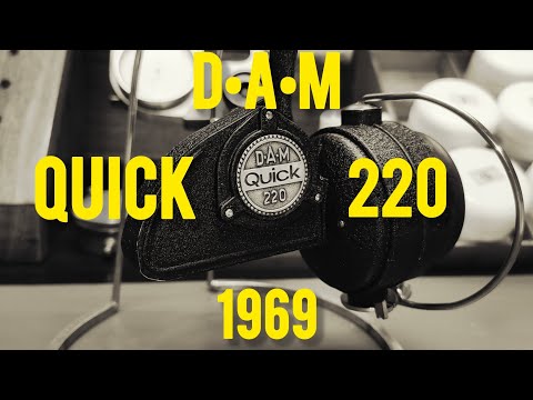 Видео: Vintage D•A•M Quick 220 🧓🏻🧑🏻‍🦳1969г.в 