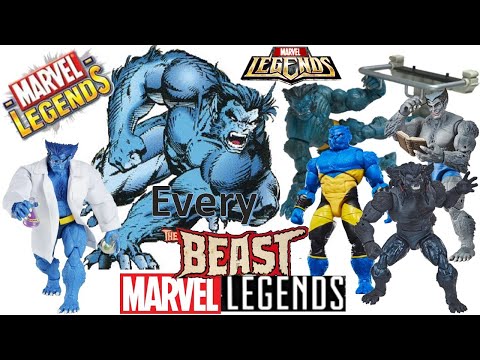 Видео: Все сравнительные листы Marvel Legends Beast Toybiz и Hasbro X-Men Classics Vintage Grey