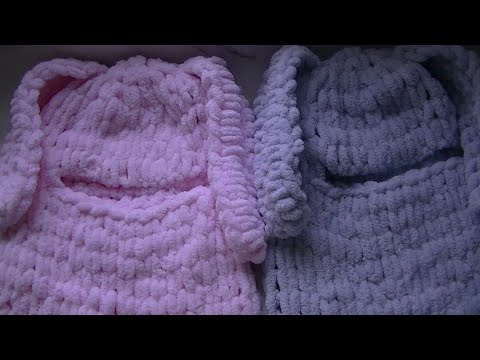 Видео: ТРЕНДОВАЯ БАЛАКЛАВА ИЗ ТИК ТОКА С УШКАМИ ЗАЙЧИКА. БАЛАКЛАВА РУКАМИ БЕЗ СПИЦ И  КРЮЧКА ЗА ЧАС.