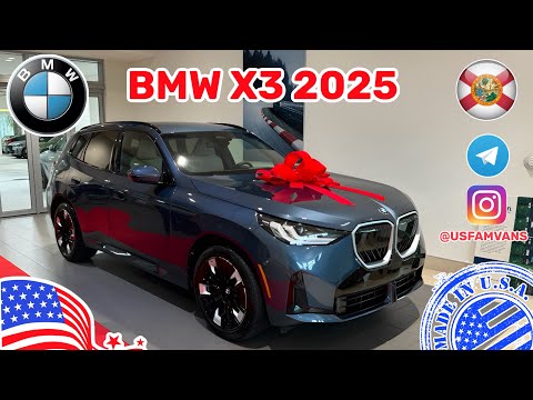 Видео: #647 BMW X3 2025 цена в США, первый взгляд автолюбителя