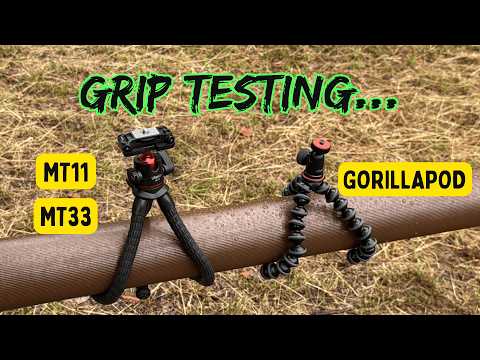 Видео: Ulanzi MT-11/MT-33 против GorillaPod: какой гибкий штатив лучше держит?