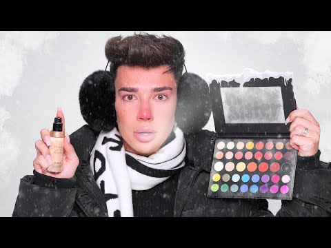 Видео: Макияж замороженной косметикой челлендж. Джеймс Чарльз на русском