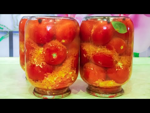 Видео: Аппетитные помидоры в ОВОЩНОЙ КРОШКЕ! Вкусные помидоры на зиму!