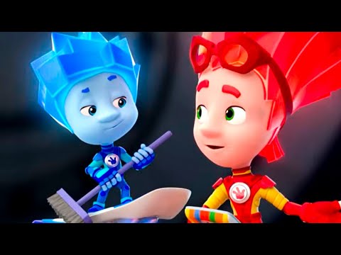 Видео: Лучшие серии нового сезона про Файера | Фиксики