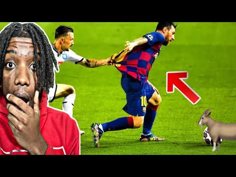 Видео: ПЕРВАЯ РЕАКЦИЯ НА ЛИОНЕЛЯ МЕССИ — Искусство телесных финтов — HD