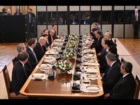 Видео: Иштирок дар зиёфати корӣ дар чаҳорчӯби Ҳамоиши дуюм дар қолаби “Осиёи Марказӣ-ИМА” (С5+1)